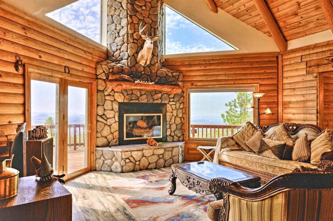 Stunning Log Cabin With Great Views, Firepit, Deck Near Twain Hart Sonora Εξωτερικό φωτογραφία