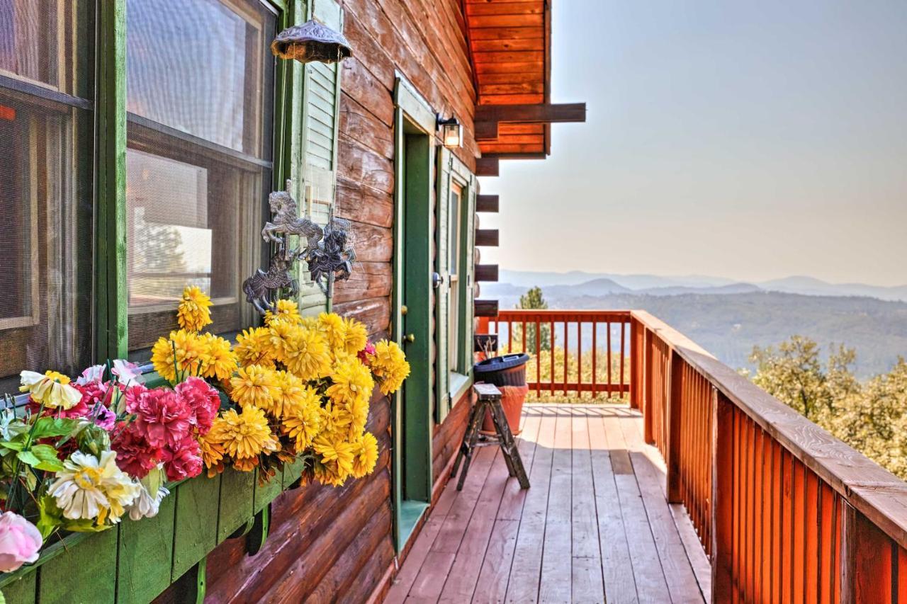 Stunning Log Cabin With Great Views, Firepit, Deck Near Twain Hart Sonora Εξωτερικό φωτογραφία