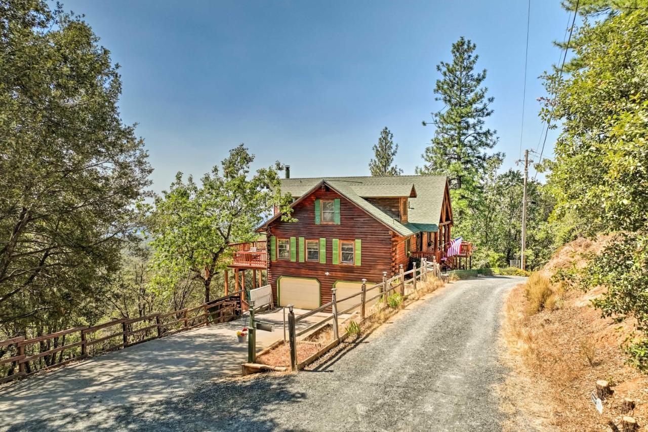 Stunning Log Cabin With Great Views, Firepit, Deck Near Twain Hart Sonora Εξωτερικό φωτογραφία
