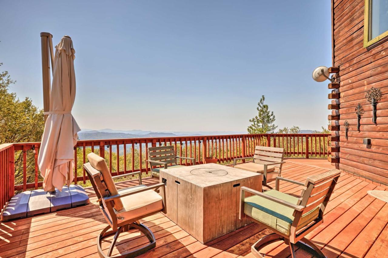 Stunning Log Cabin With Great Views, Firepit, Deck Near Twain Hart Sonora Εξωτερικό φωτογραφία